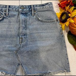 NWOT GRLFRND x Revolve Denim Skirt